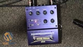 Akai E2 Head Rush Delay / Looper Pedal Demonstration, Part One