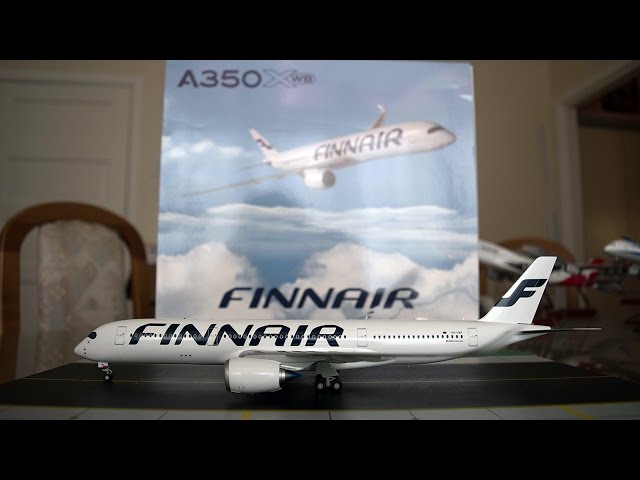 JC Wings 1:200 Finnair A350-900XWB Unboxing and Review - YouTube