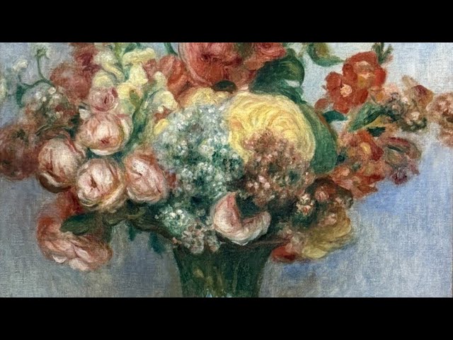 美術品鑑賞第936回【花瓶の花】ピエール=オーギュスト・ルノワールー