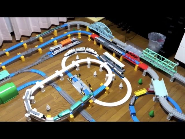 プラレールアドバンス レイアウトシリーズ！part12「高架重視＆本家