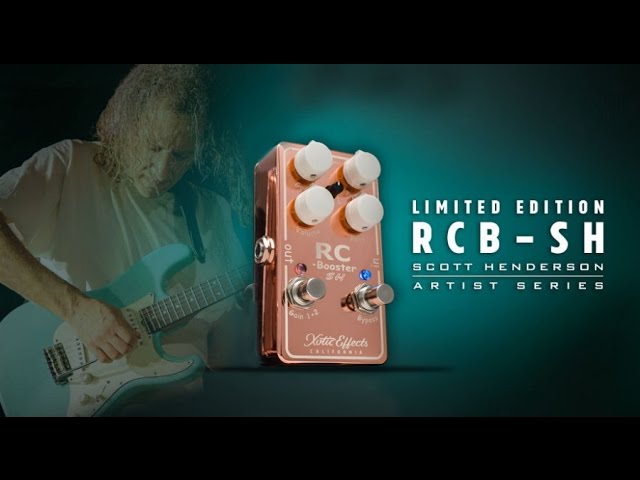 Xotic Effects RC-SH Booster - Scott Henderson - Demo by Simon