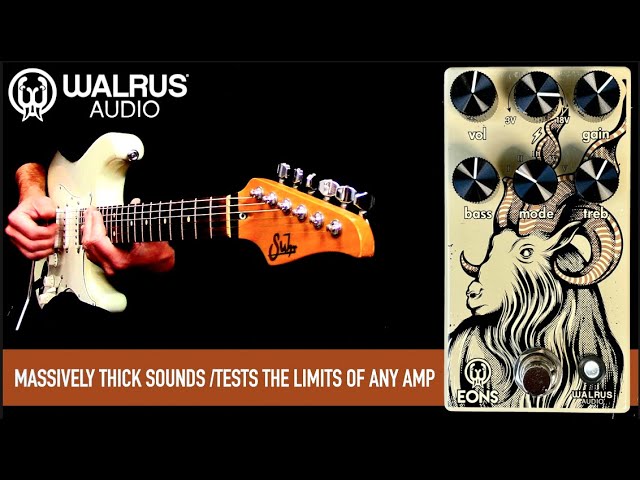 Walrus Audio Eons Five-State Fuzz - YouTube