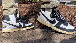 Nike Terminator High Black and Phantom - On Foot Review and Sizing
