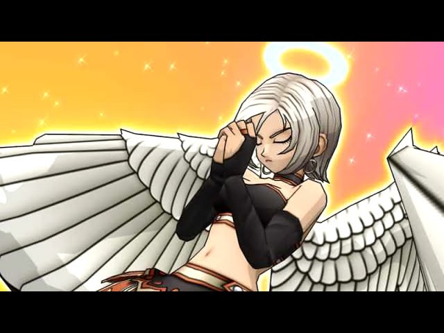 DQMBV】聖なる祈り 運命の天使ラヴィエル【スペシャルカード】 - YouTube