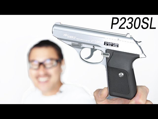 KSC SIG P230 SL ヘビーウエイト シルバー ガスガンレビュー - YouTube