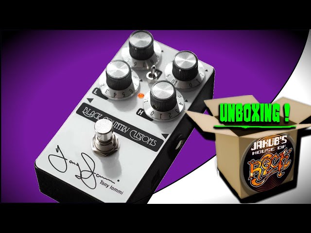 Laney Black Country Customs TI-Boost Tony Iommi signature UNBOXING