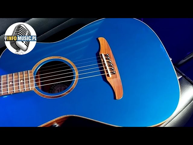 Fender Malibu Classic Cosmic Turquoise - Test w Infogitara.pl