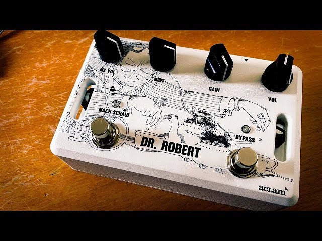 Aclam Guitars: DR. ROBERT Overdrive - YouTube