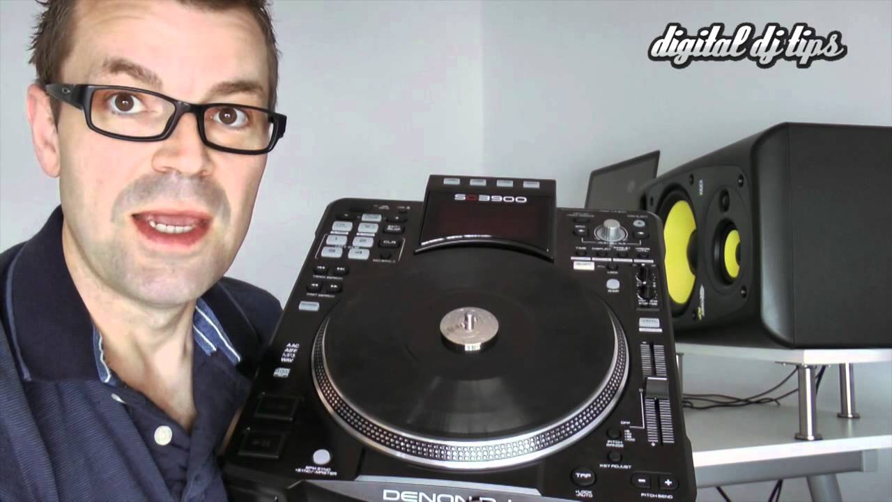 Denon DJ SC3900 Digital Turntable & Controller Review - YouTube