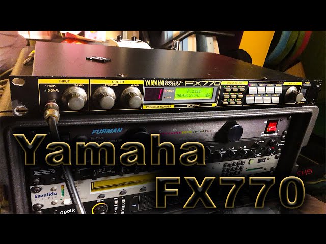 Yamaha FX770 Demo: Pretty much the entire thing. IN STEREO. - YouTube