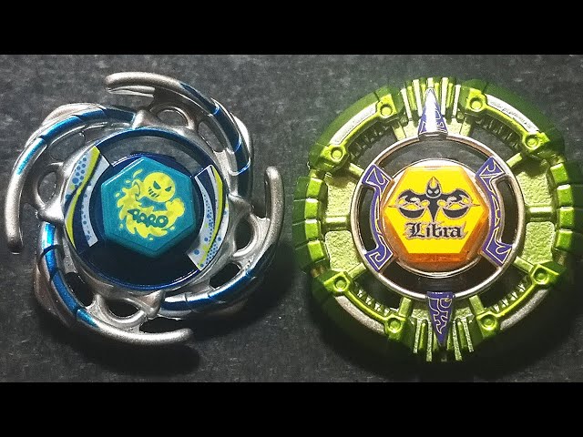 アクアリオ105F VS リブラ100D メタルファイトベイブレード - YouTube