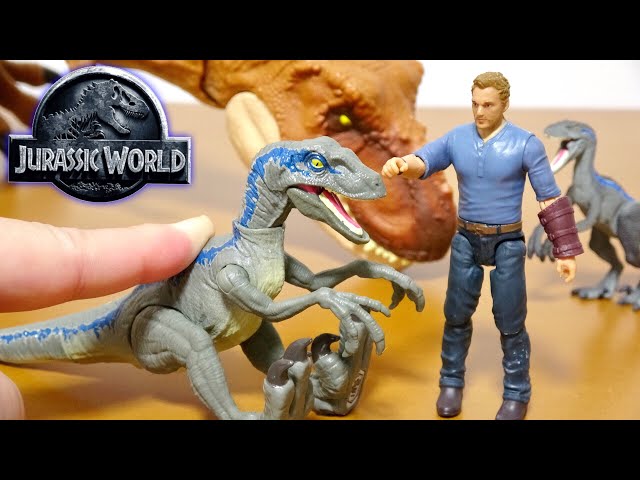 ジュラシックワールド オーウェン レイン デラコート アクション