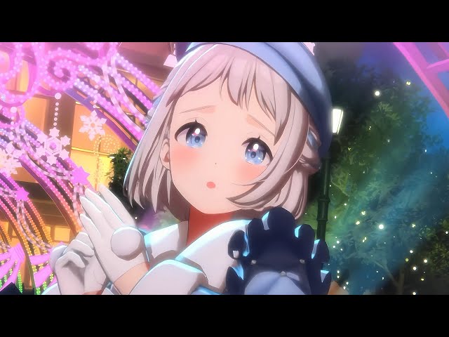 学園アイドルマスター MV 4K】White Night! White Wish! 【学マス 葛城