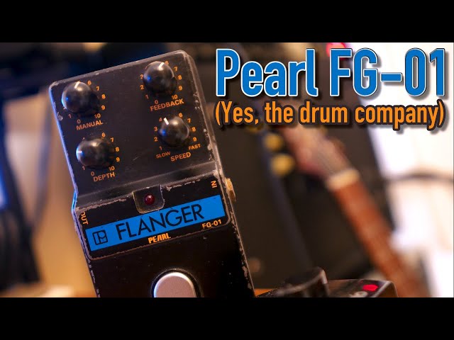 Check out this BIZARRE, rare 1984 Flanger - Pearl FG-01 - YouTube