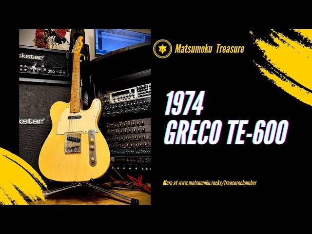 1974 GRECO TE-600 DEMO - YouTube