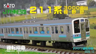 鉄道模型の世界】ついに入線！KATO211系3000番台長野色 - YouTube