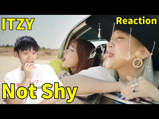 ITZY “Not Shy” MV Reaction!!おれのリュジンがポニーテールしてくれた
