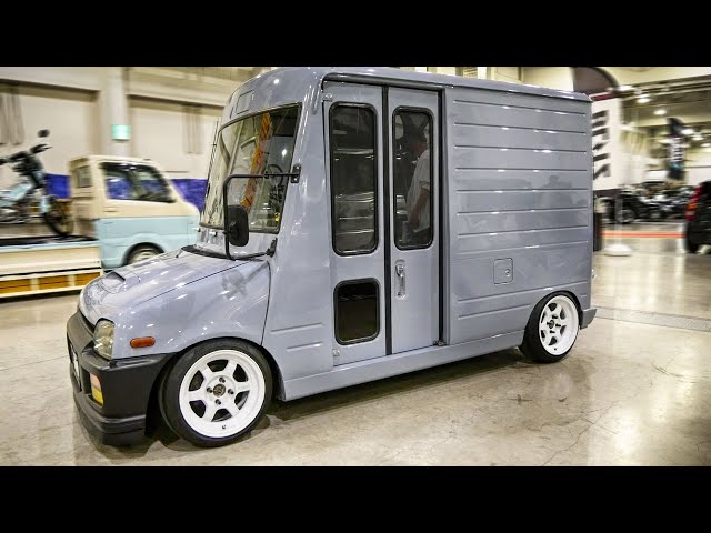 ダイハツ ミラ ウォークスルーバン Custom Car - YouTube