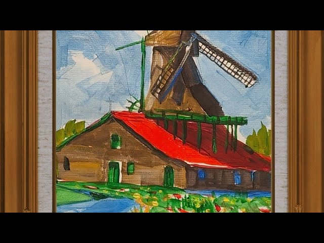 リアリズム【らん】肉筆油彩画作者不詳