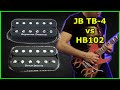 Seymour Duncan JB TB-4 vs Duncan Designed HB 102 - Jackson Dinky