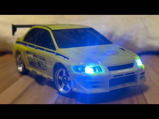 Mini-Z ワイルドスピードX2 ランエボⅦ ドリフトと紹介動画 【京商