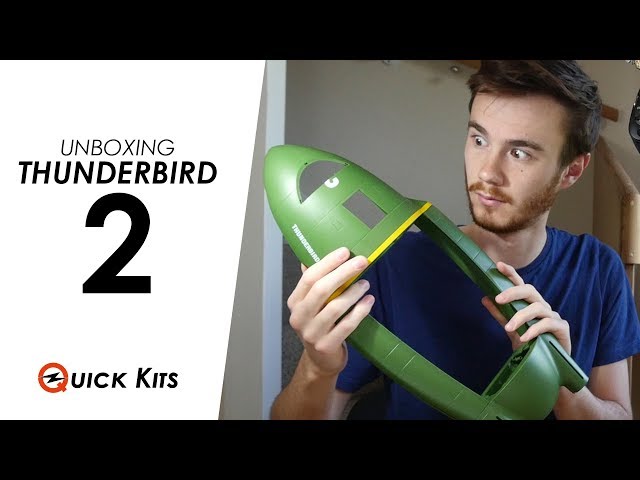 Unboxing HUGE Thunderbird 2 Model Kit - YouTube