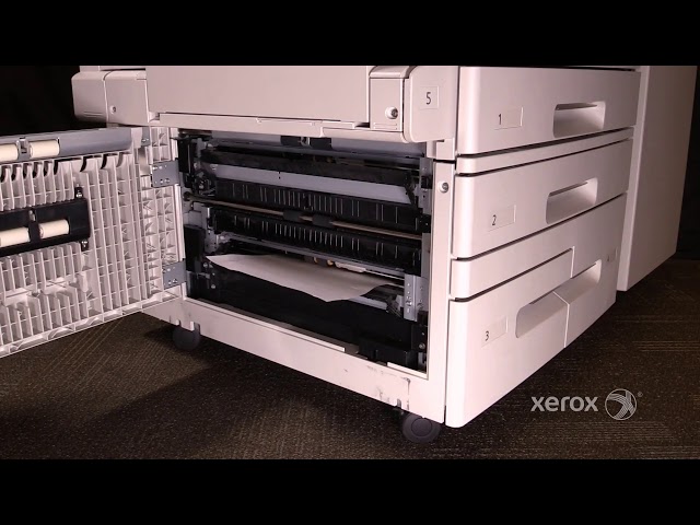 Xerox® AltaLink® C8070 Family Clearing Jams in the Left Lower Door