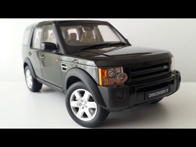 1:18 AUTOart Land Rover Discovery 3 Diecast Model - YouTube