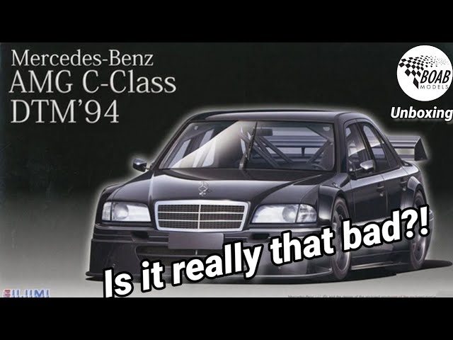 𝐌𝐞𝐫𝐜𝐞𝐝𝐞𝐬 𝐁𝐞𝐧𝐳 𝐀𝐌𝐆 𝐂-𝐂𝐥𝐚𝐬𝐬 DTM '94 - Unboxing