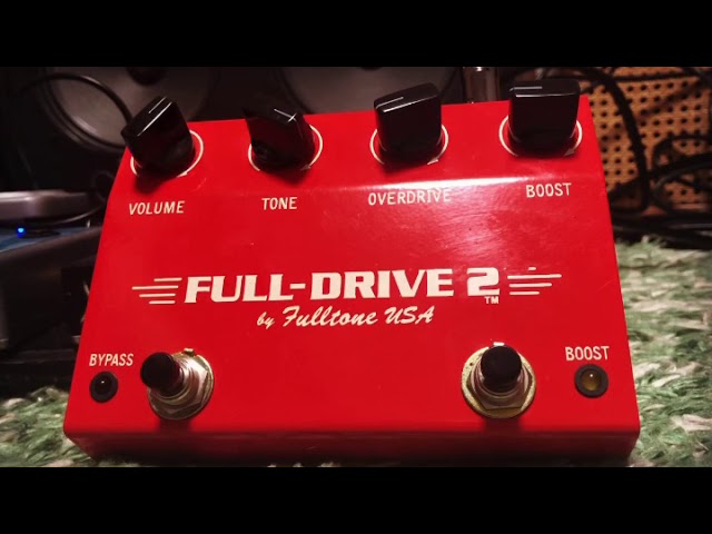 Fulltone FullDrive2 1996 Sound Check 【魔法の箱研究所】 - YouTube