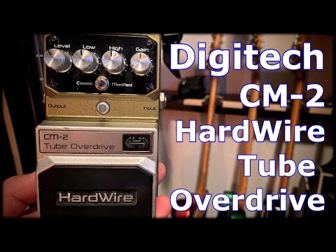 Digitech HardWire CM-2 Tube Overdrive - YouTube