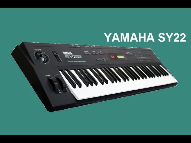 The Yamaha SY22 Vector Synthesiser from the 1990s (Part 1) - YouTube