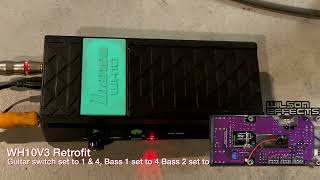 WH10V3 RetroFit with Distortion - YouTube