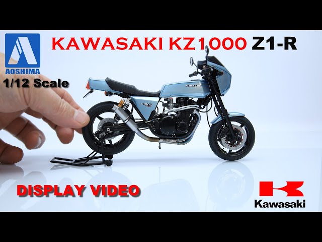 AOSHIMA 1/12 Scale KAWASAKI KZ 1000 Z1-R #kawasaki #motorcycle