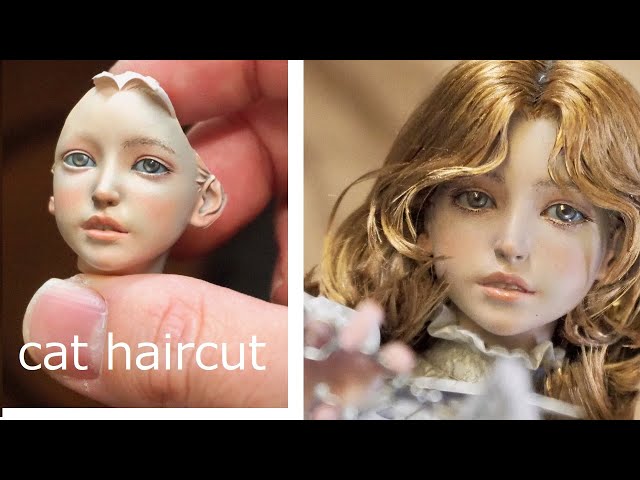 ガレージキット製作風景【cat haircut 】The Makinig-of garage kit