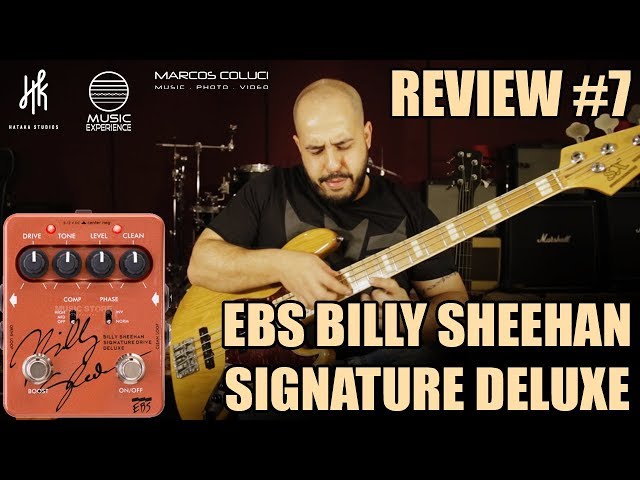 EBS BILLY SHEEHAN DRIVE DELUXE - REVIEW #7 - YouTube