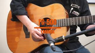 YAMAHA FG-500 試奏動画 - YouTube