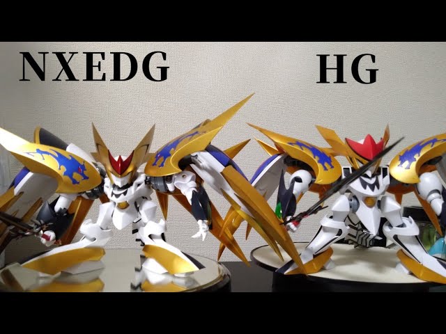 NXEDGESTYLE超魔神龍神丸プレミアムバンダイ限定品レビュー！HG版との