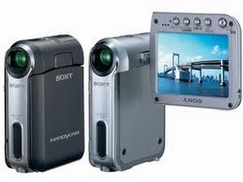Sony DCR-PC55 - world's smallest MiniDV tape camcorder - YouTube