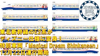 鉄道チャンネルサイト音声ニュース：ポッドキャスト】東北新幹線のE2系