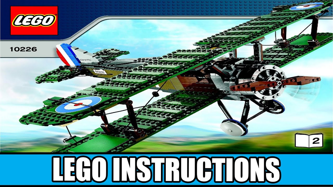 LEGO Instructions - Advanced models - Aircraft - 10226 - Sopwith