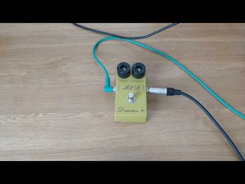 MXR Distortion+ CSP104 (Bass) - YouTube
