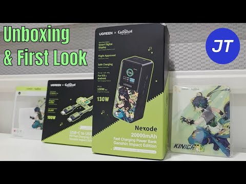 UGREEN x Genshin Impact] Nexode 20000mAh Power Bank & USB Type-C