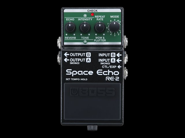 BOSS RE2 Space Echo - YouTube