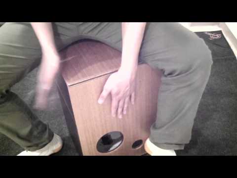 濱崎商会 カホン SENTIDO シリーズ CuatroSonido SPC-380LH - YouTube