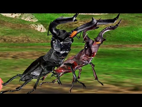 アーケード] 甲虫王者ムシキング - マンディブラリスフタマタクワガタ