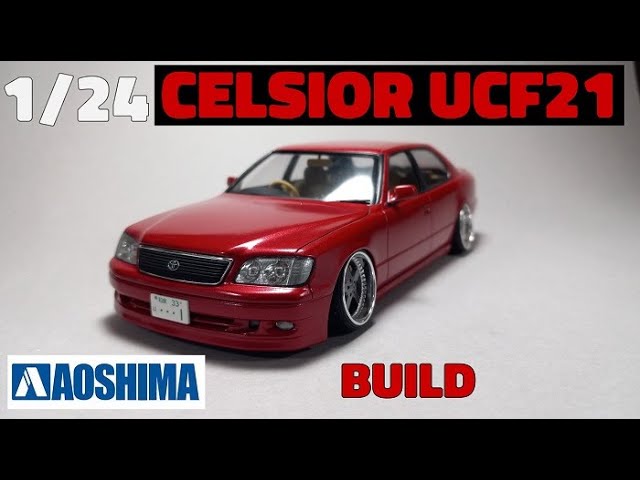 1/24 Aoshima Auto Couture Celsior Build (Lexus LS400) - YouTube