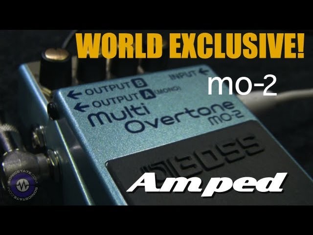 Boss MO-2 Multi-Overtone Pedal-First Look - YouTube