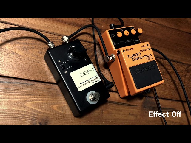 Lemon & Ginger CEP-1 BOSS CE-1 Preamp Clone Pedal sounds like John