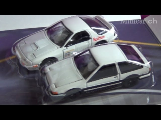 トミカ 頭文字[イニシャル]D 公道最速伝説 コミックトミカEX - YouTube